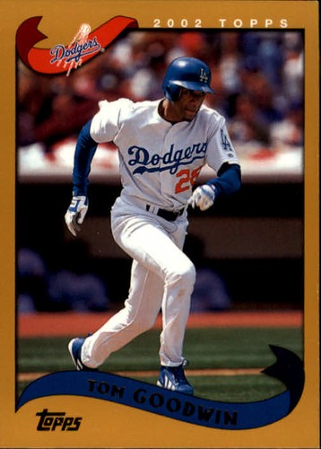 2002 Topps Tom Goodwin #123 card