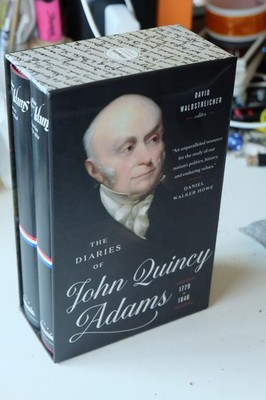The Diaries of John Quincy Adams 1779-1848 (Library of America boxed set)