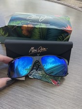 Maui Jim Red Sands Blue Polarized Sunglasses NEW IN BOX 259 432-2M/MJ0432S-003
