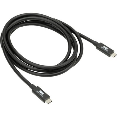 OWC Thunderbolt 4 / USB-C Kabel, schwarz