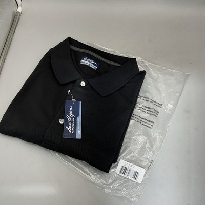 Ben Hogan Men s Performance Stretch Shoulder Seams Polo Shirt Size 4XL Black New