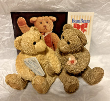 Beau Bears Julian & Fiona Happy Anniversary With Catalogue Teddy Bear Figurine