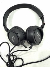 Sony MDR-ZX100 ZX Series Studio Stereo Headphones Black Wired 3.5mm Jack works 