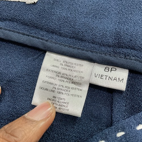 Tahari Women’s Blue Color Pants Size 8P - Picture 6 of 7