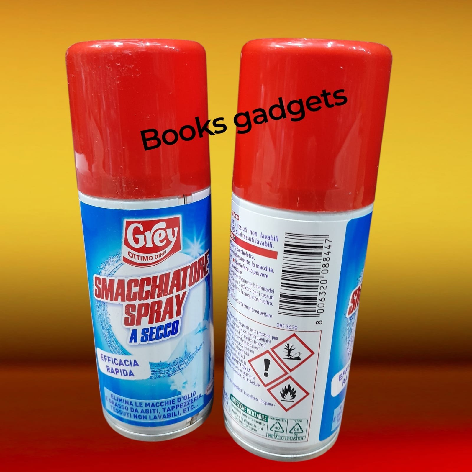 Stock 11x Grey Smacchiatore Rapido a Secco - Rimuovi Olio e Grasso