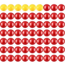 Gejoy 63 Pieces Game Replacement Marbles 3 Set Game Replacement Balls 