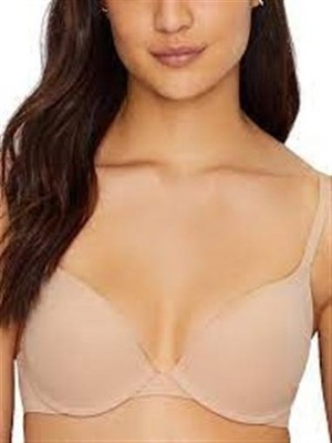 NWT Wonderbra 34D Ultimate T-Shirt Underwire Bra W9443 Beige #95997