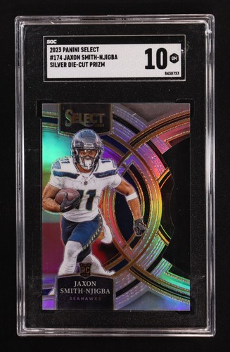 2023 Jaxon Smith-Njigba [Silver Prizm Die-Cut] #174