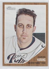 2011 Topps Heritage Aaron Harang #282 1v3