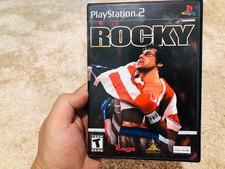 Rocky (PlayStation 2, 2002) CIB Complete W/ Manual & Reg Card Original receipt
