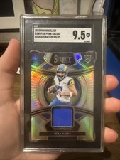 2023 Panini Select - Rookie Swatches Puka Nacua #RSW-PNA Silver Prizm /99 (MEM 