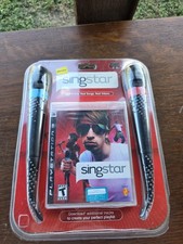 New Sealed Singstar Microphones and game for Playstation 3 PS3
