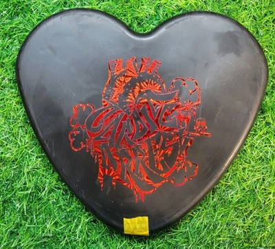 DOOMSDAY Discs CARDIAC ARREST - Heart Disc Golf Putter Limited Edition Black LE