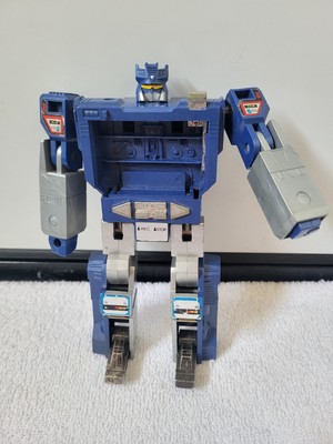 Vintage 1983 Transformers G1 Soundwave Action Figure Hasbro Takara.