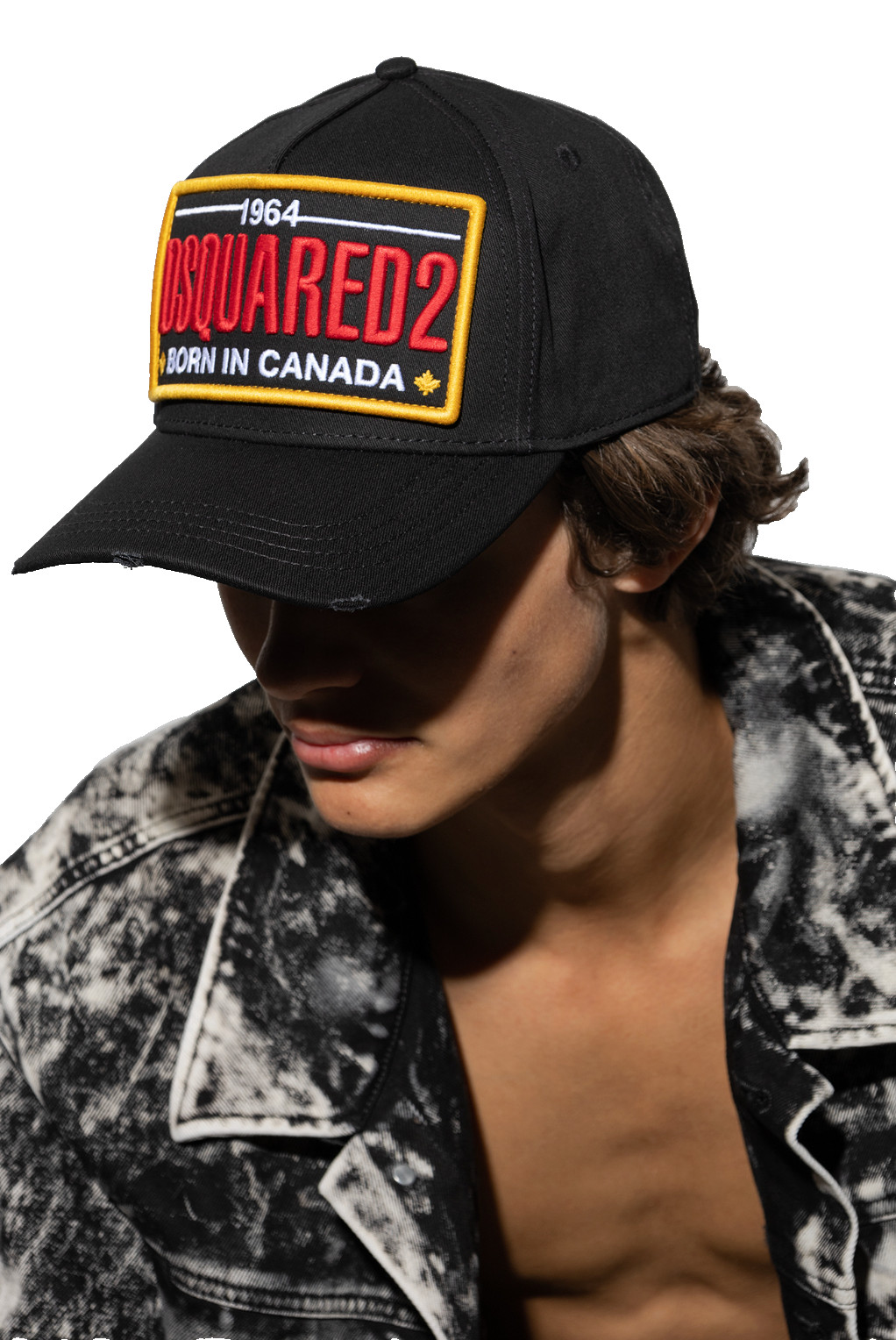 Dsquared2 Born To Be A Fighter Baseball Cap Trucker Cap Kappe Mütze Baseball Cap