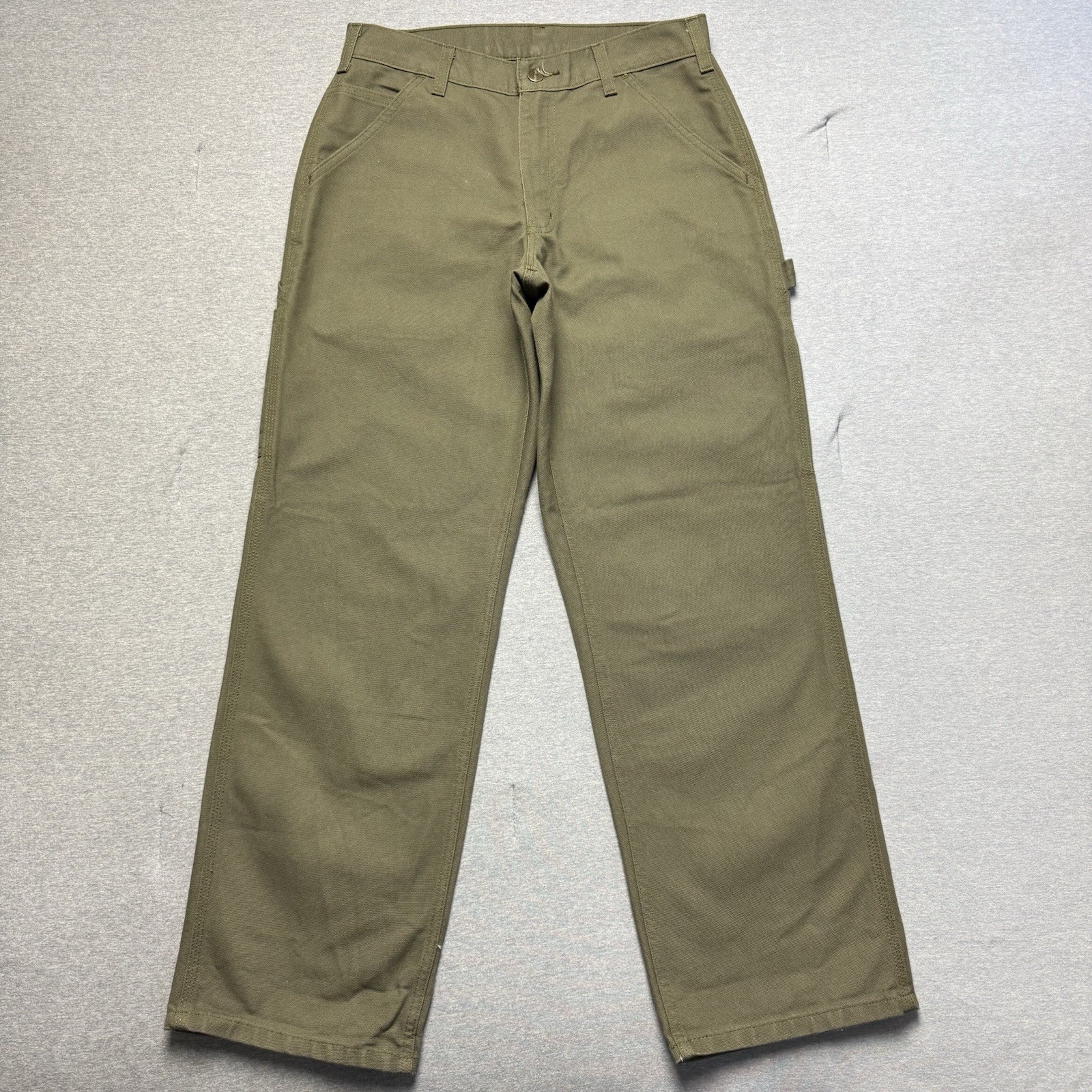 Carhartt B11 MOS Men's Dungaree Fit Canvas Carpenter Work Pants Size 30x30