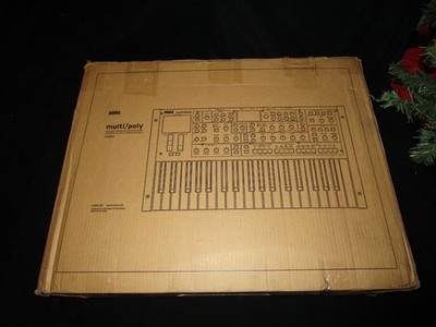 Korg MultipolyM Multi Poly M Analog Modeling Synthesizer Module Open Box