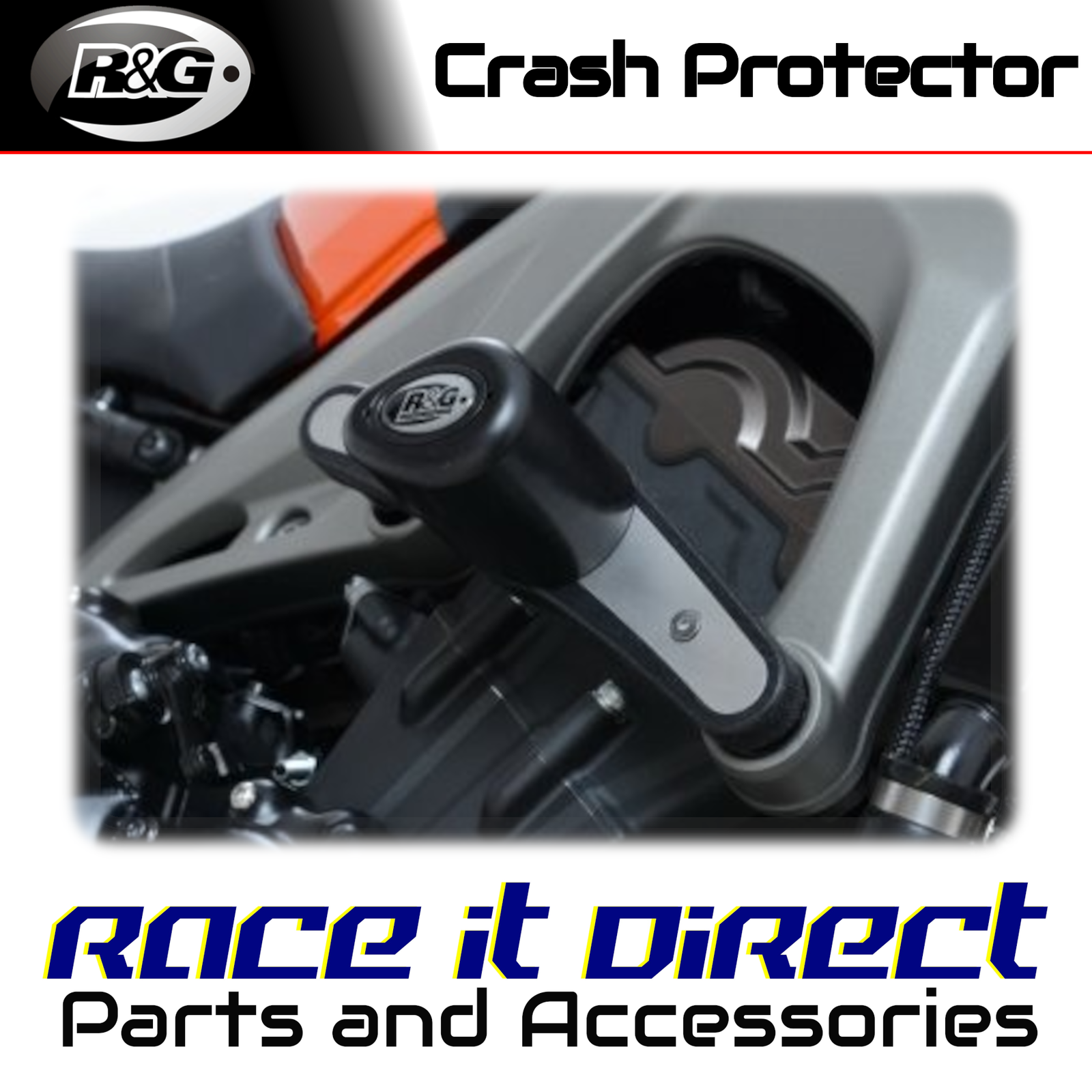 Crash Protectors for Yamaha FZ-09 2013-2018 Aero R&G