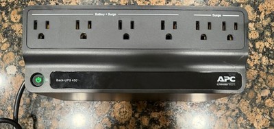 APC Back-UPS 450 BN450M 450VA/265W 8-Outlet Surge UPS USB Black