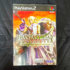 SEGA Phantasy Star Universe: Ambition of the Illuminus PS2 NTSC-U/C T RPG
