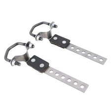 Universal Exhaust Hangers Heavy Duty Tail Pipe Hangers Muffler Hanger 2 PCS