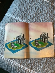 Vintage 1989 Lego Pirates 6270 Forbidden Island Instruction Manual Only