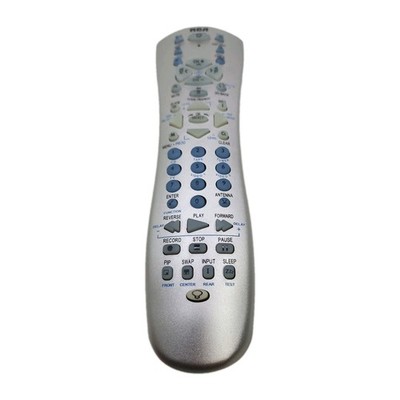 RCA Universal Remote RCU600M Back Lit Controls 6 Devices. Retro TV, VCR, DVD