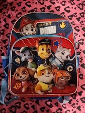 Rare Call The Paw Patrol 3D Backpack Chase Skye Zuma Rubble FREE SHIPPING NWT