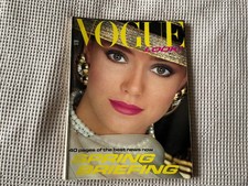 Vogue Magazine - April 1983 - Excellent Condition - Vanessa Angel Cover