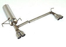 Friedrich Motorsport Duplex-Sportendschalldämpfer für Opel Astra H Caravan, 1.3l