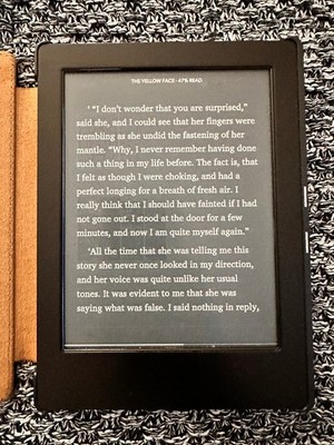 Kobo Aura H2O 32GB, Wi-Fi, 6.8in eReader - Black for sale