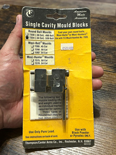 Thompson/Center .54 Cal Single Cavity Round Ball Bullet Mold .530 Dia MPN 7354