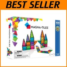 Magnetic Construction Set - 100-Piece Building Blocks