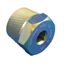 Superior Tool 05255 Steel Gold Plate Finish Tub Drain Extractor 1-1/2 L in.