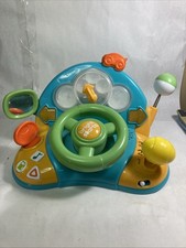 Bright Starts Lights Colors Driver Toy Steering Wheel Baby Activity Center