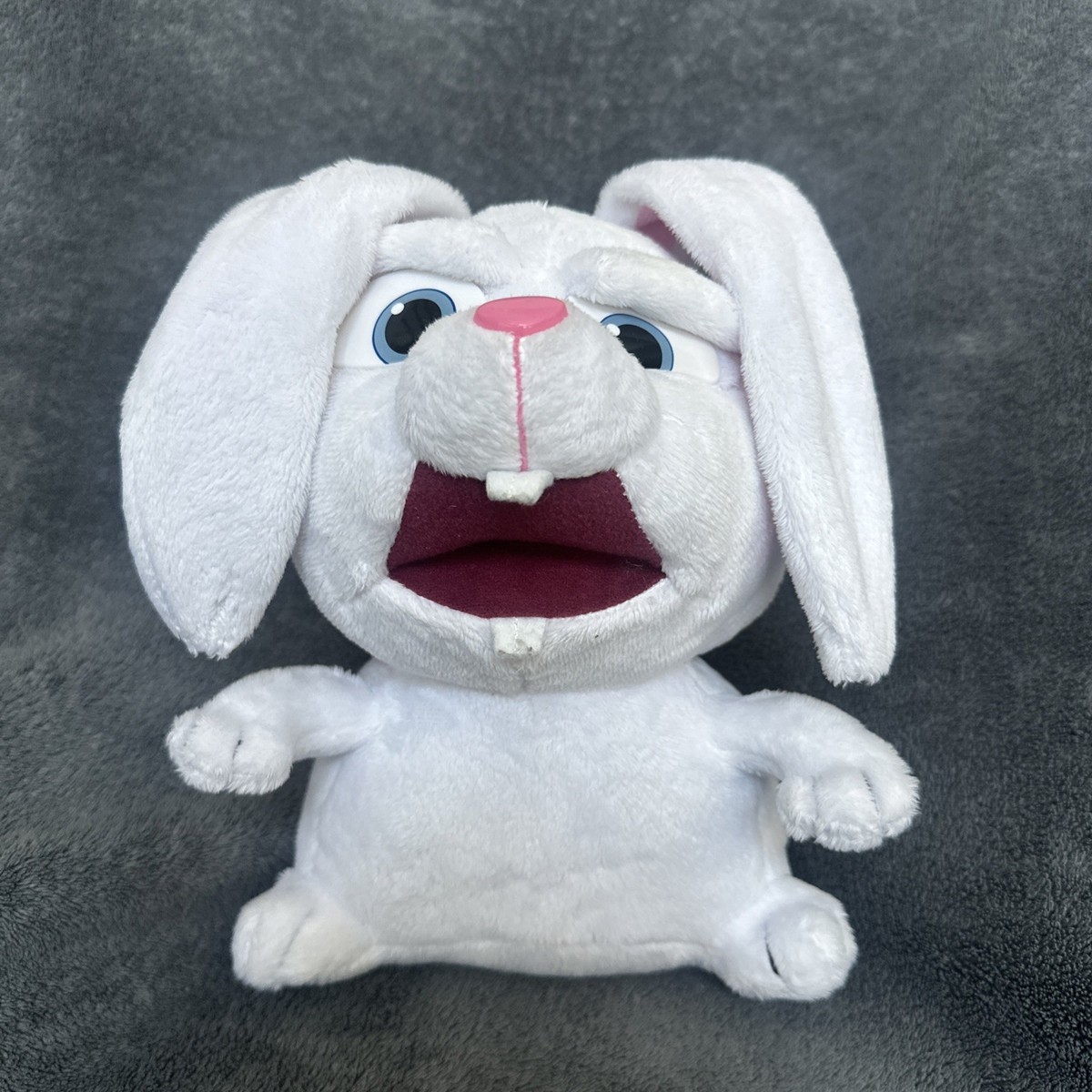 The Secret Life of Pets Captain Snowball White Bunny Talking Plush