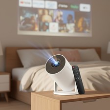 High-Resolution Projector with 720p Native and 4K Support for Optimal Viewing