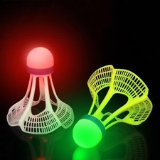 Bright Luminous Badminton Shuttles pack of