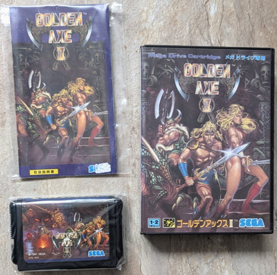 GOLDEN AXE II 2 - Sega Mega Drive Spiel Megadrive Genesis Ntsc JAP Version
