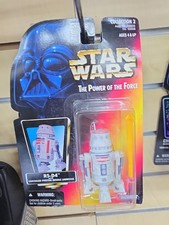 Kenner Star Wars Power of the force R5 d4 with Warning Sticker Red Card with...