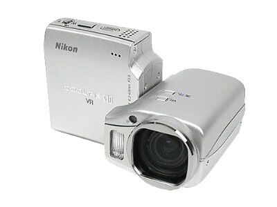 Nikon+COOLPIX+S10+6.0MP+Digital+Camera+-+Silver for sale online | eBay