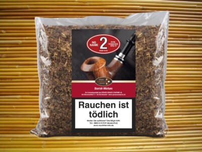 2x 500 g Pfeifentabak NO NAME No 2 Danish Mixture Pipe Tobacco