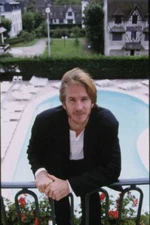Matthew Modine And Roger Spottiswoode In Deauville 1990s Old Photo 16