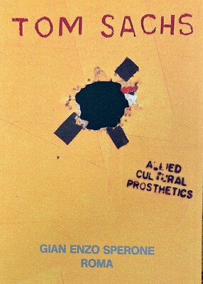 TOM SACHS - Cultural Prosthetics INSCRIBED  (1997)