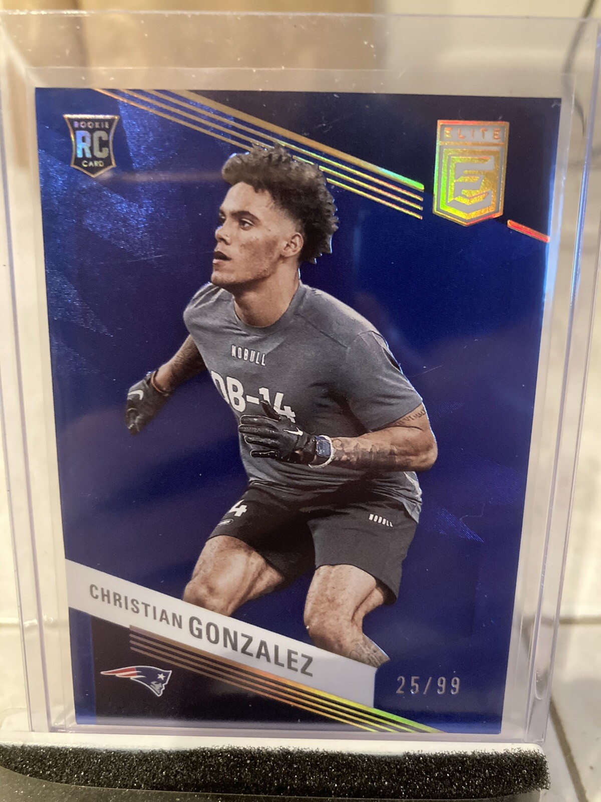 Christian Gonzalez 2023 Elite Rookie Blue /99