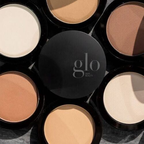 glō-minerals Pressed Base Compact Foundation - Beige Dark  9.9 g / 0.35 oz NEW  - Picture 1 of 9