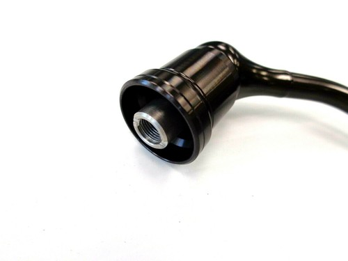 Daiwa New Part Reel Handle J44-1401 - Black Gold BG3500 BG4000 Spinning - New - Picture 2 of 2