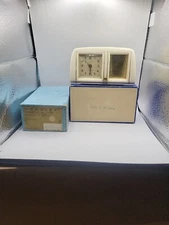 Vintage German Bradley Analog Musical Alarm Clock Juliska Aus Budapest W/box 