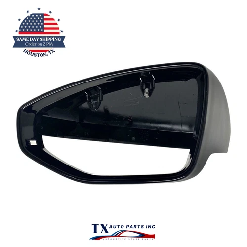 For 2019-2022 AUDI A6 A8 Quattro Driver Side Mirror Cover Cap w/o Lane Assist