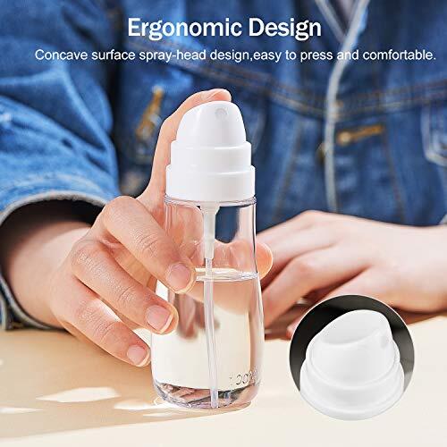 Botella pequeña de spray con niebla fina, paquete de 2 3,4 oz/100 ml - aprobado por la TSA - Imagen 6 de 7
